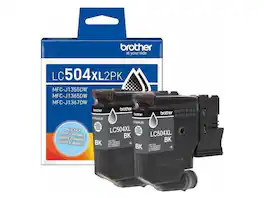 Brother - Original High Yield Inkjet Ink Cartridge Twin-pack Black 2 Pack