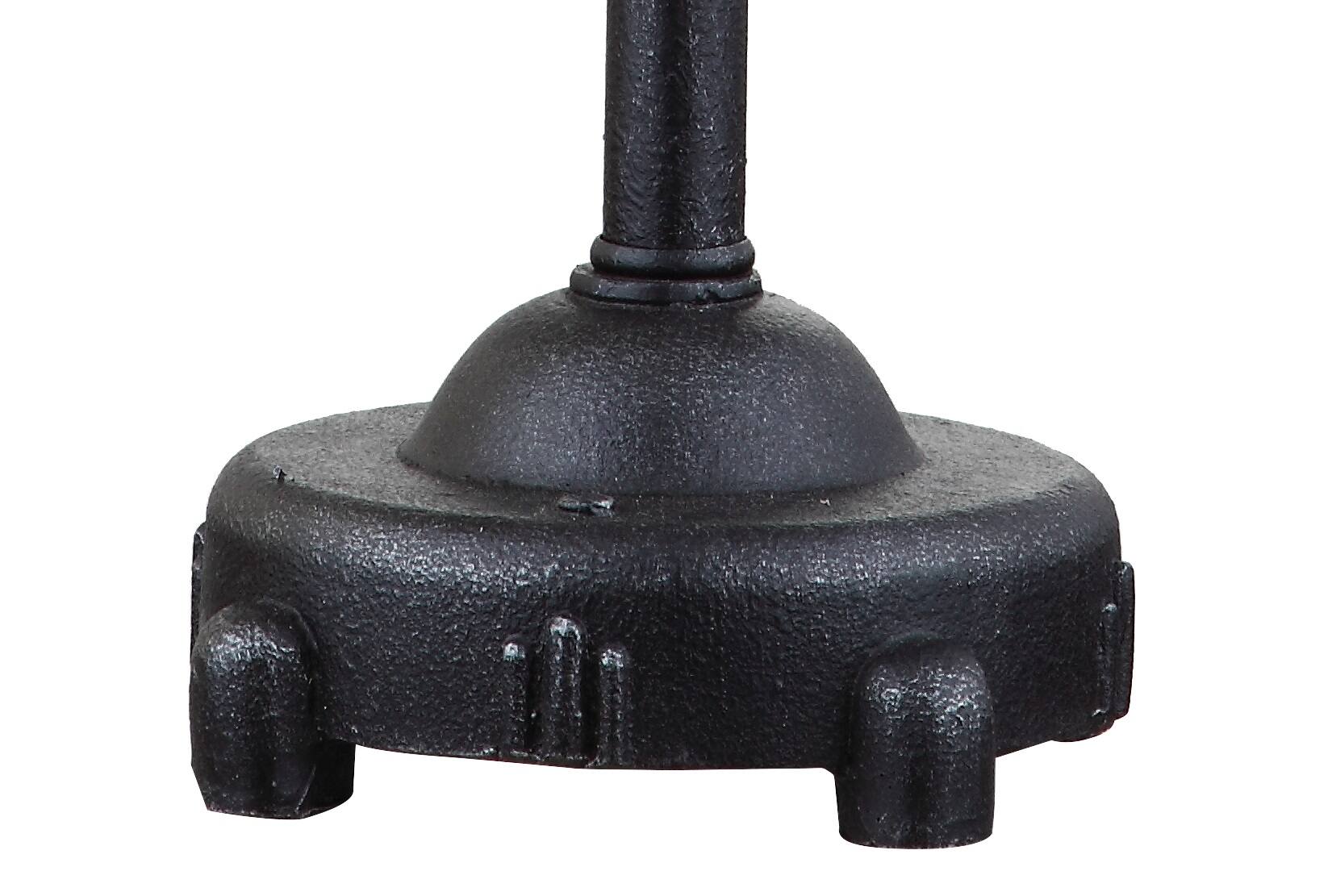 Alt View 7. Jonathan Y - Odette 20" Industrial Metal Table Lamp, Black/Silver - Black/Silver.