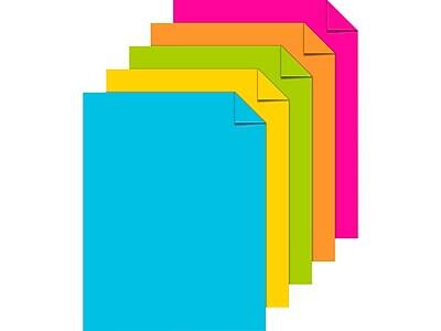 Alt View 1. Astrobrights - 65 lb. Cardstock Paper, 8.5" x 11", Bright Assortment, 250 Sheets/Pack - Bright Assortment.