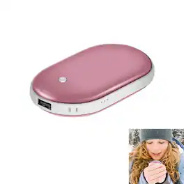 Loheer - 5000mah portable power bank rechargeable pocket warmer