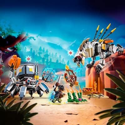 LEGO Horizon Adventures Aloy & Varl vs. Shell Walker & Sawtooth LEGO Horizon Adventures Aloy & Varl vs. Shell Walker & Sawtooth