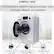 COMPACT SIZE
This machine is ideal for standard laundry loads not bulky blankets or comforters
- 23.6 inch (W)
- 21.8 inch (D)
- 33.5 inch (H)
Door Diameter - 18"
Swing - 180°
Angled 45° Door handle (Reduces bending)
Adjustable Leveling legs