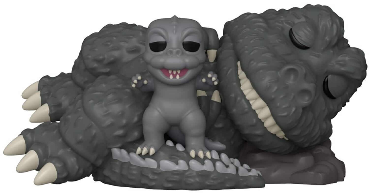 Funko - POP! Super: Godzilla - Sleeping Godzilla With Minilla - COLLECTIBLES - Multicolor
