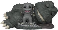 Front. Funko - Funko POP! Super: Godzilla - Sleeping Godzilla With Minilla - COLLECTIBLES - Multicolor.