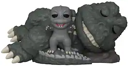 Funko - POP! Super: Godzilla - Sleeping Godzilla With Minilla - COLLECTIBLES - Multicolor