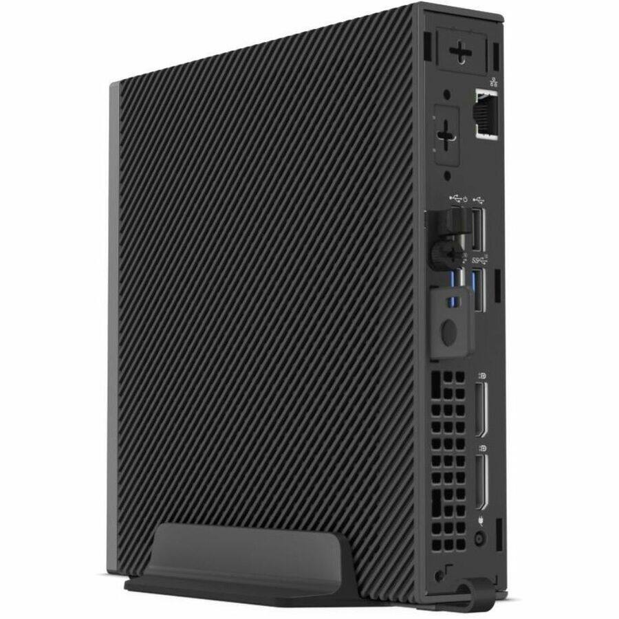 Alt View 3. Dell - Dell OptiPlex 3000 Thin Client - Intel Pentium Silver N6005 Quad-core (4 Core) 2 GHz - Standard Black - Intel Chip - 8 - Black.