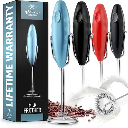 WARRANTY LIFETIME ZULAY KITCHEN MILK FROTHER
