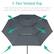 3-Tier Vented Top
Three openings allow hot air to escape and winds to pass through for overall stability & ideal relaxation
