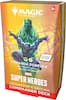 LARANGA FOREVER 13+ MAGIC THE GATHERING 100 INCLUDES FOIL SURGE CARDS WAKANDA POWER UP WITH FOREVER REIGN AS ARTIFACTS THE MONARCH MARVEL SUPER HEROES COLLECTOR'S COMMANDER EDITION DECK