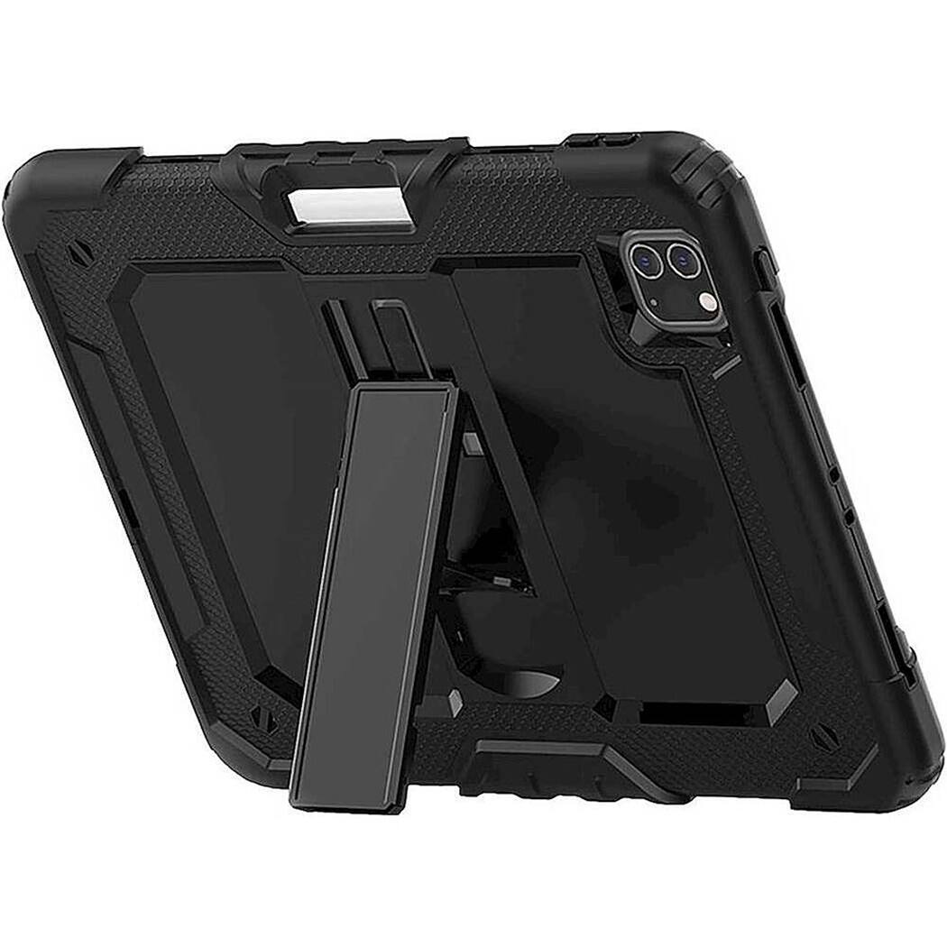 Alt View 13. SaharaCase - DEFENCE Series Case for Apple iPad Pro 11" (2nd, 3rd, and 4th Gen 2020-2022) - Black.