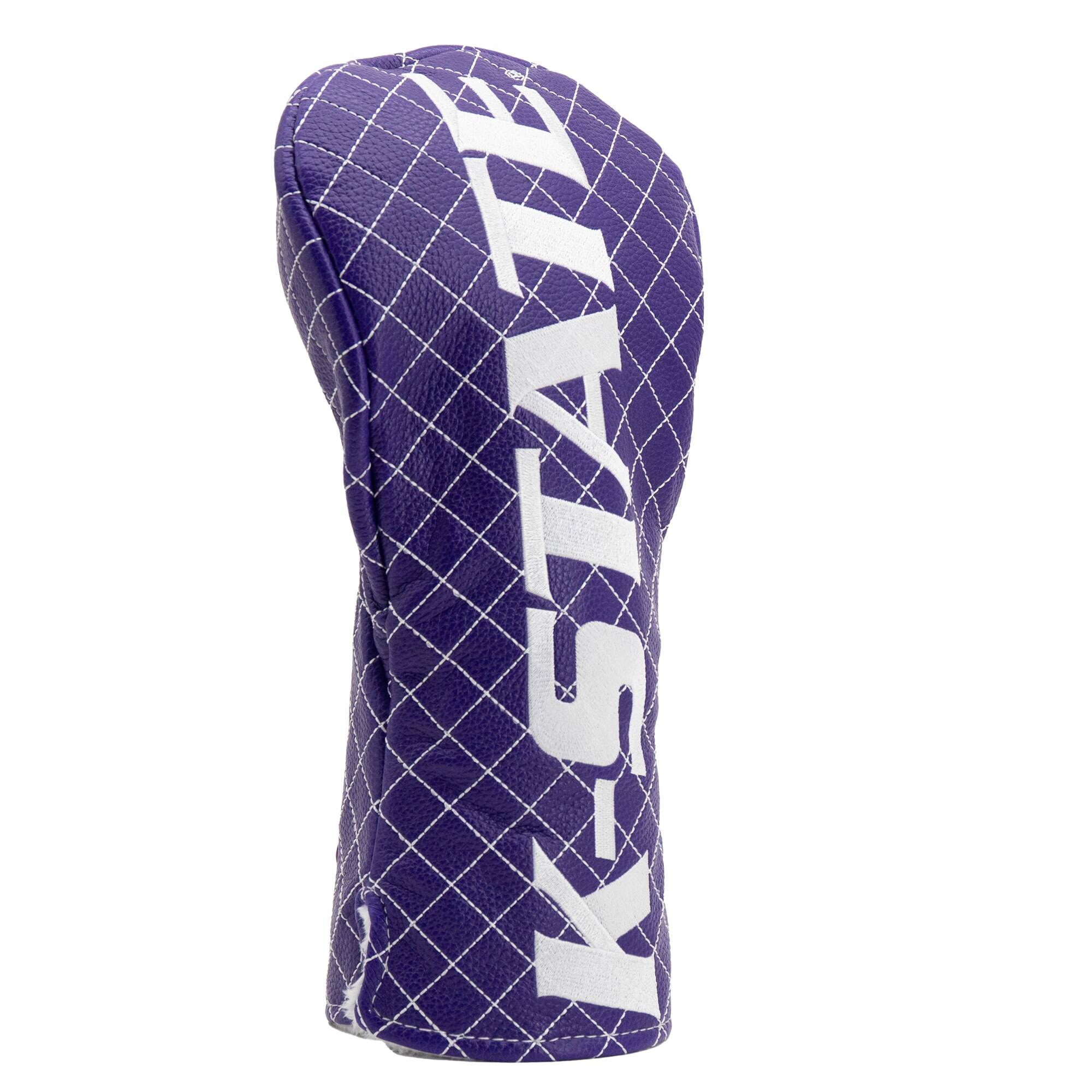Alt View 2. Team Golf - Kansas State Wildcats Quilted Driver Headcover - Multicolor.