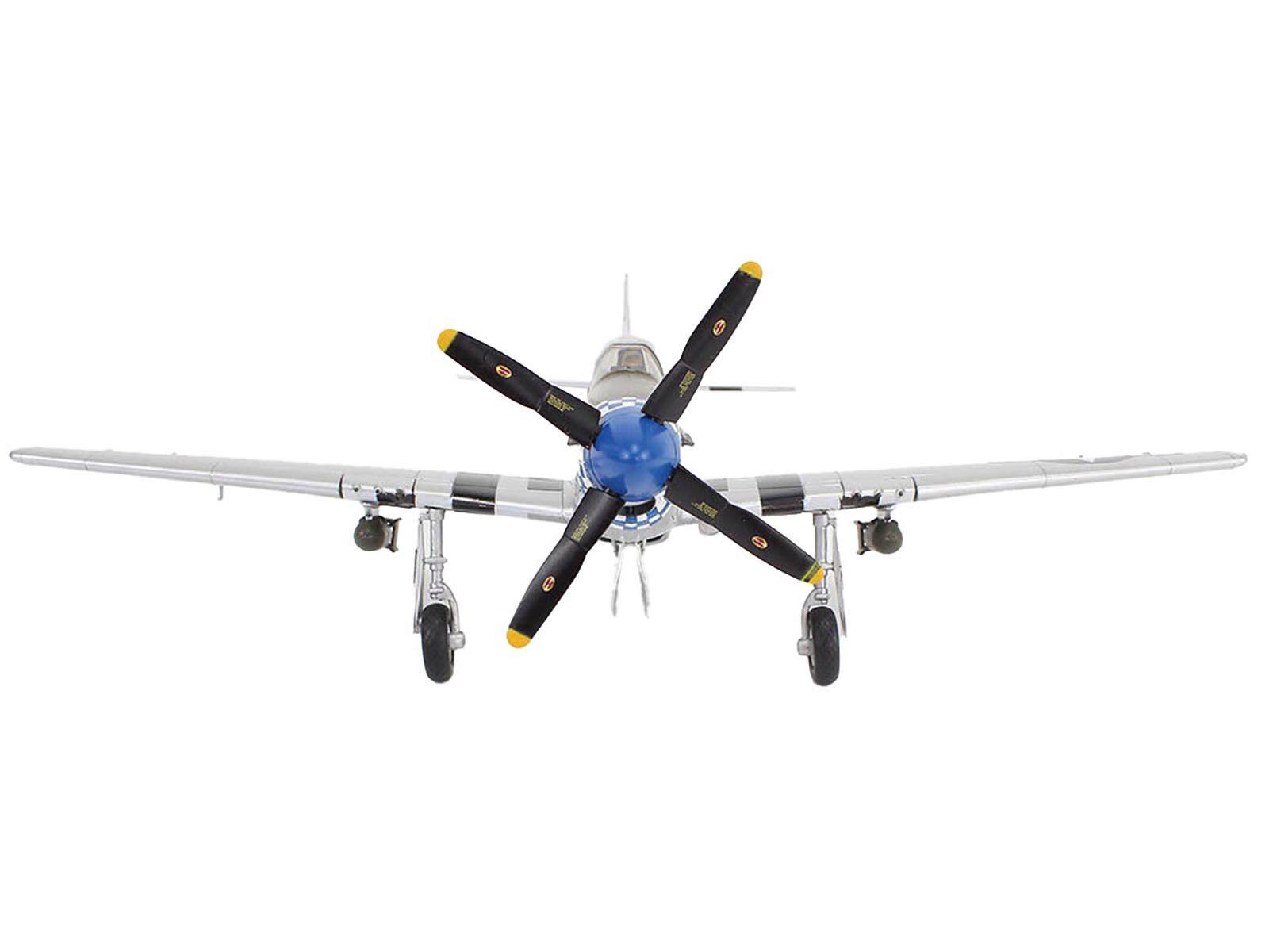 Alt View 1. Hobby Master - North American P-51D Mustang "463702 Grim Reaper 355th FS 9th USAAF" 1945 US Army Air Forces "Air Power Series" 1/48 - Multicolor.