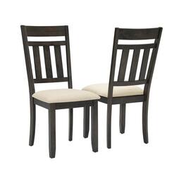 Crosley Furniture - Hayden 2-Piece Slat Back Dining Chair Set - Gray