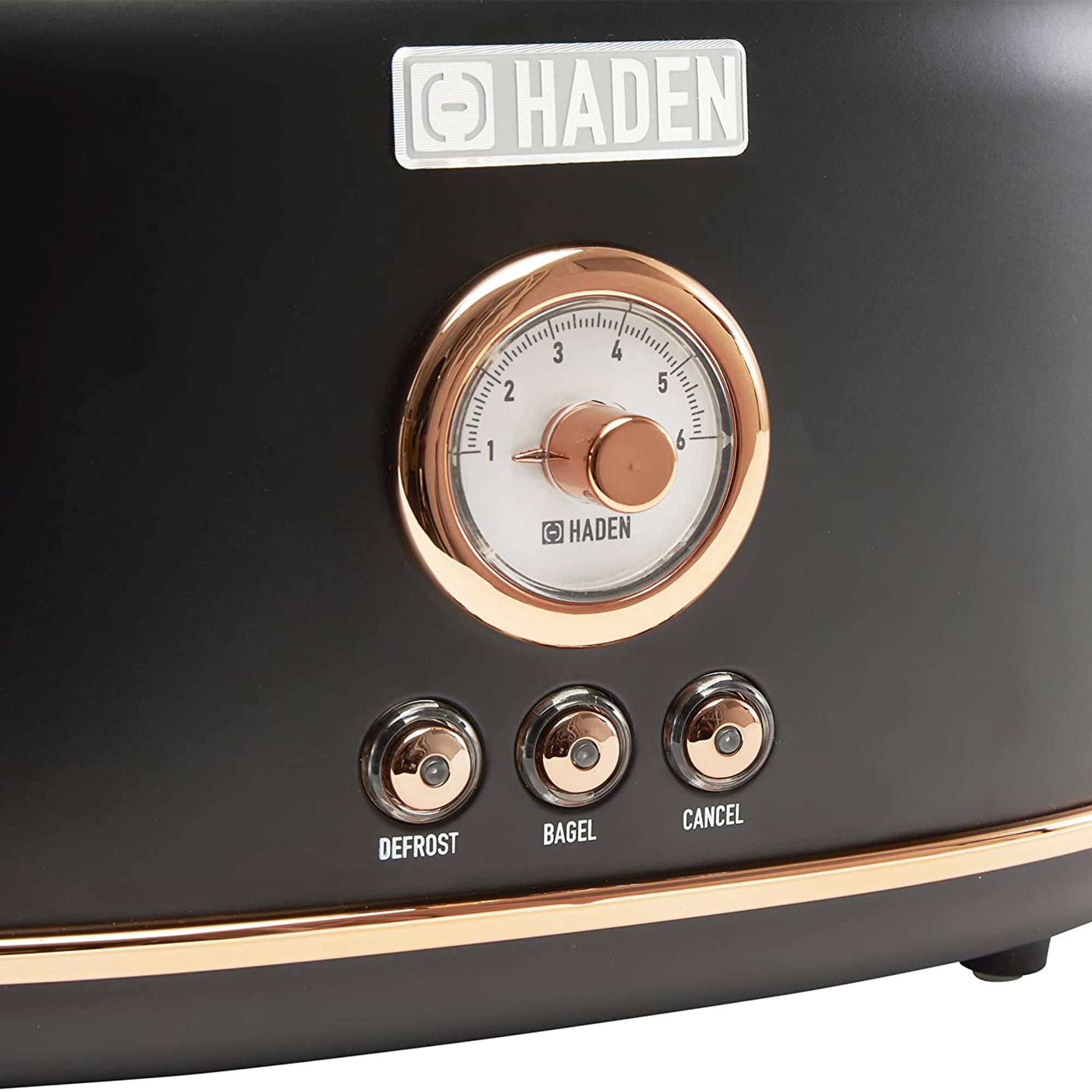 HADEN  
1 2 3 4 5 6  
DEFROST BAGEL CANCEL