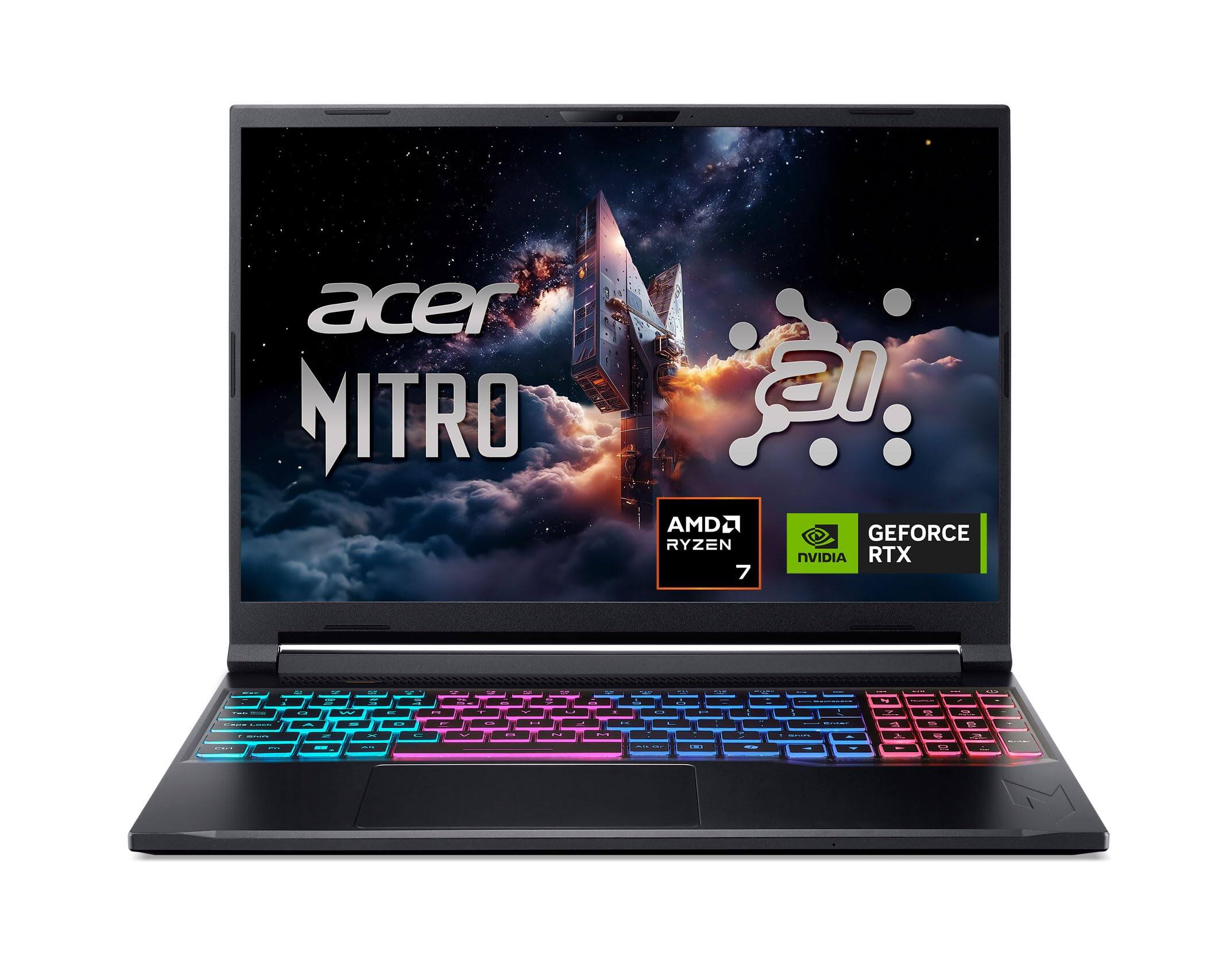 acer NITRO  
AMD RYZEN 7  
NVIDIA GEFORCE RTX