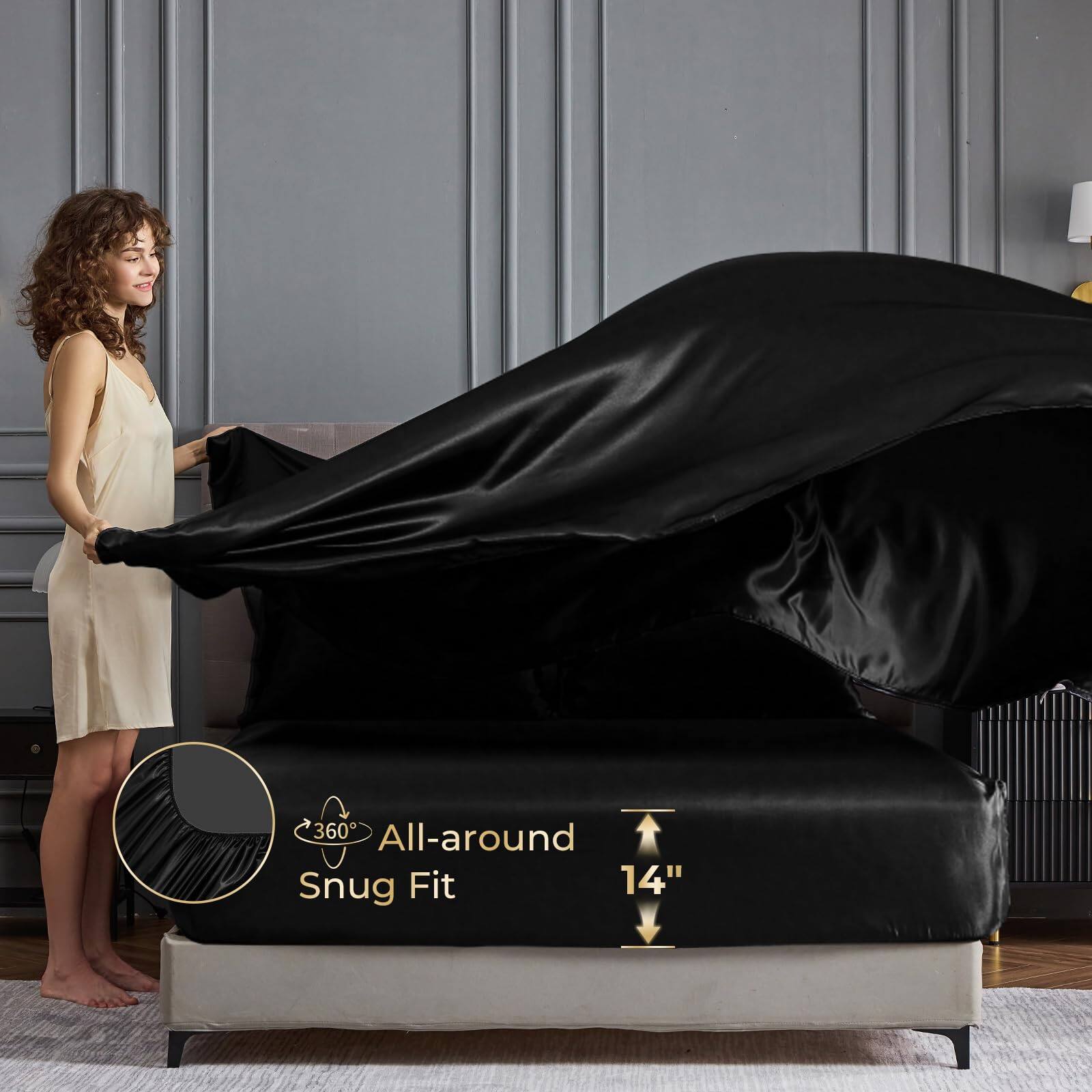 360° All-around Snug Fit  
14"