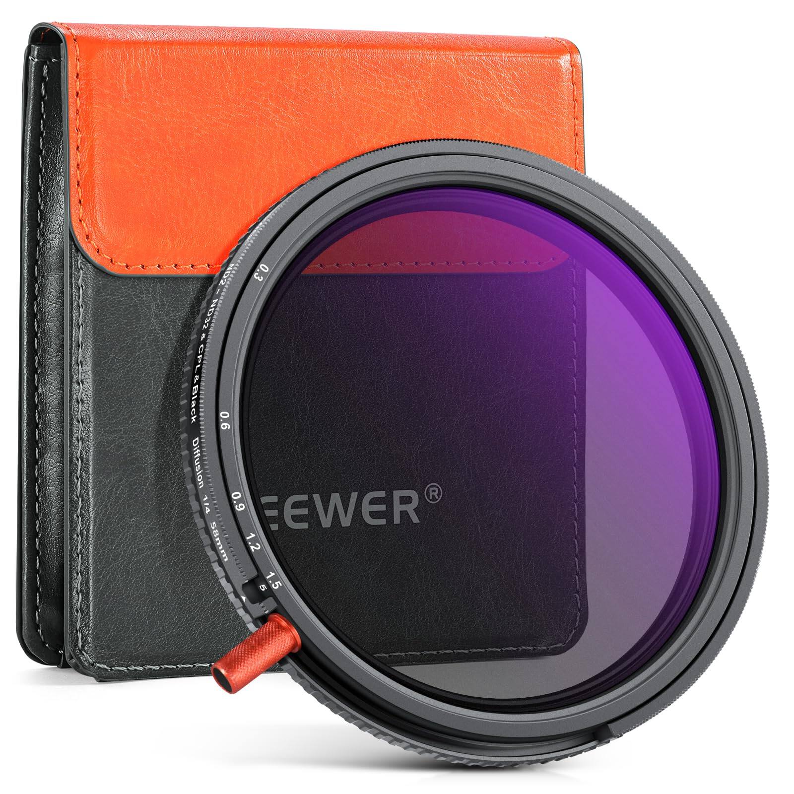 Cmn 0.3 D32 P CPL I & Black | 0.6 Diffusion 0.9 | LI4 EEWER 58mm 1.2 1.5