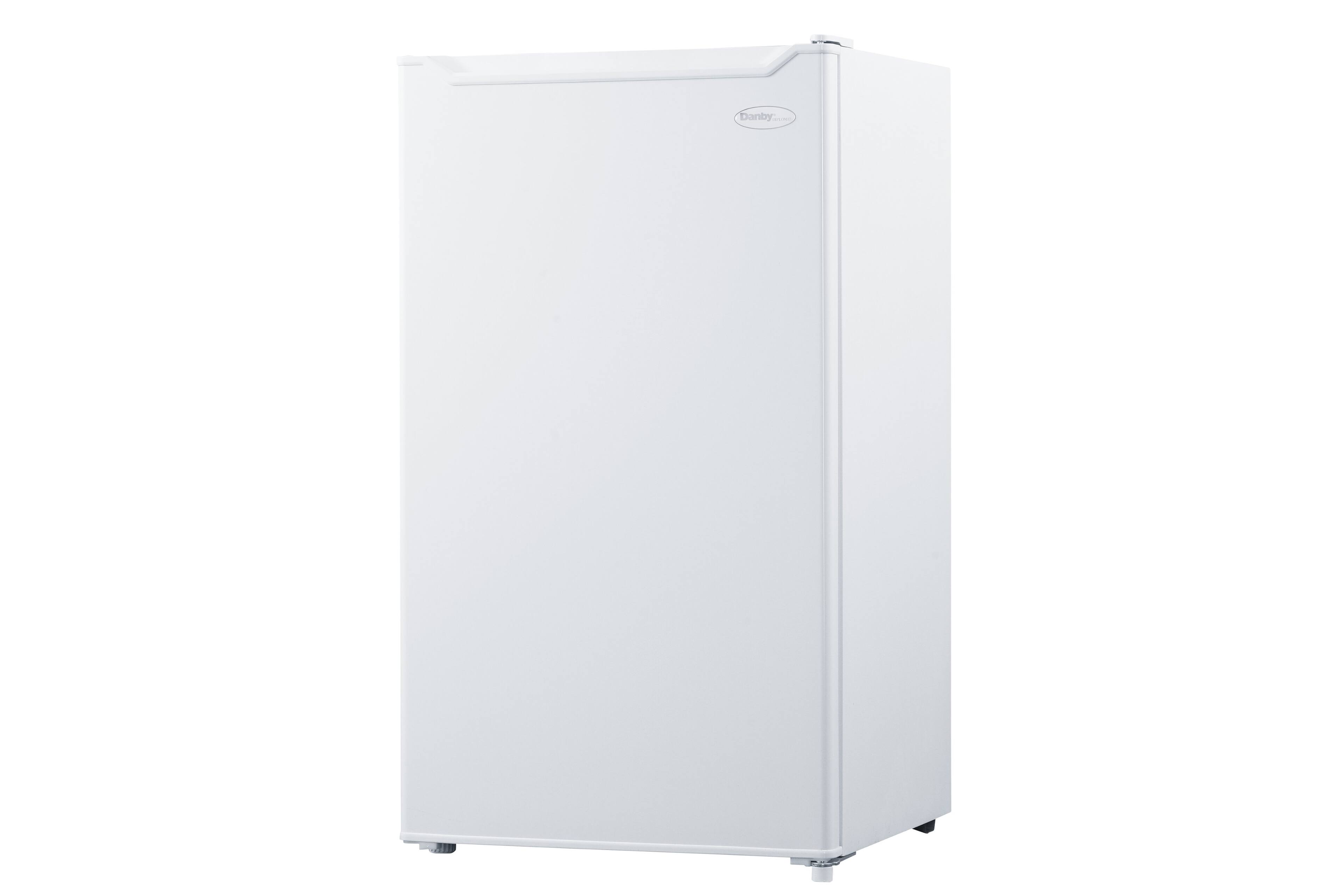 Left. Danby - 3.3 cu. ft. Diplomat Compact Fridge - White - White.