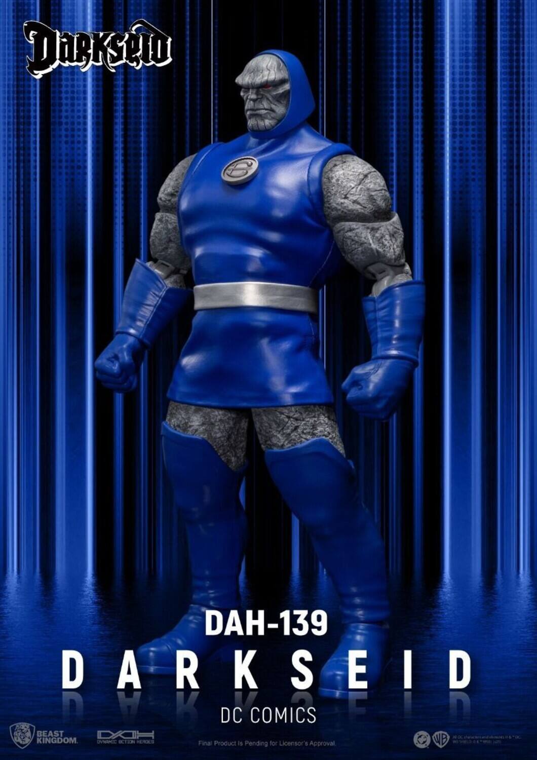 Dah-139 Darkseid  
DC Comics  
Beast Kingdom  
Final Product is Pending for Licensor's Approval  
WB