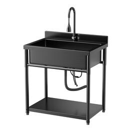 Circus Cirle - Stainless Steel Utility Sink - Black