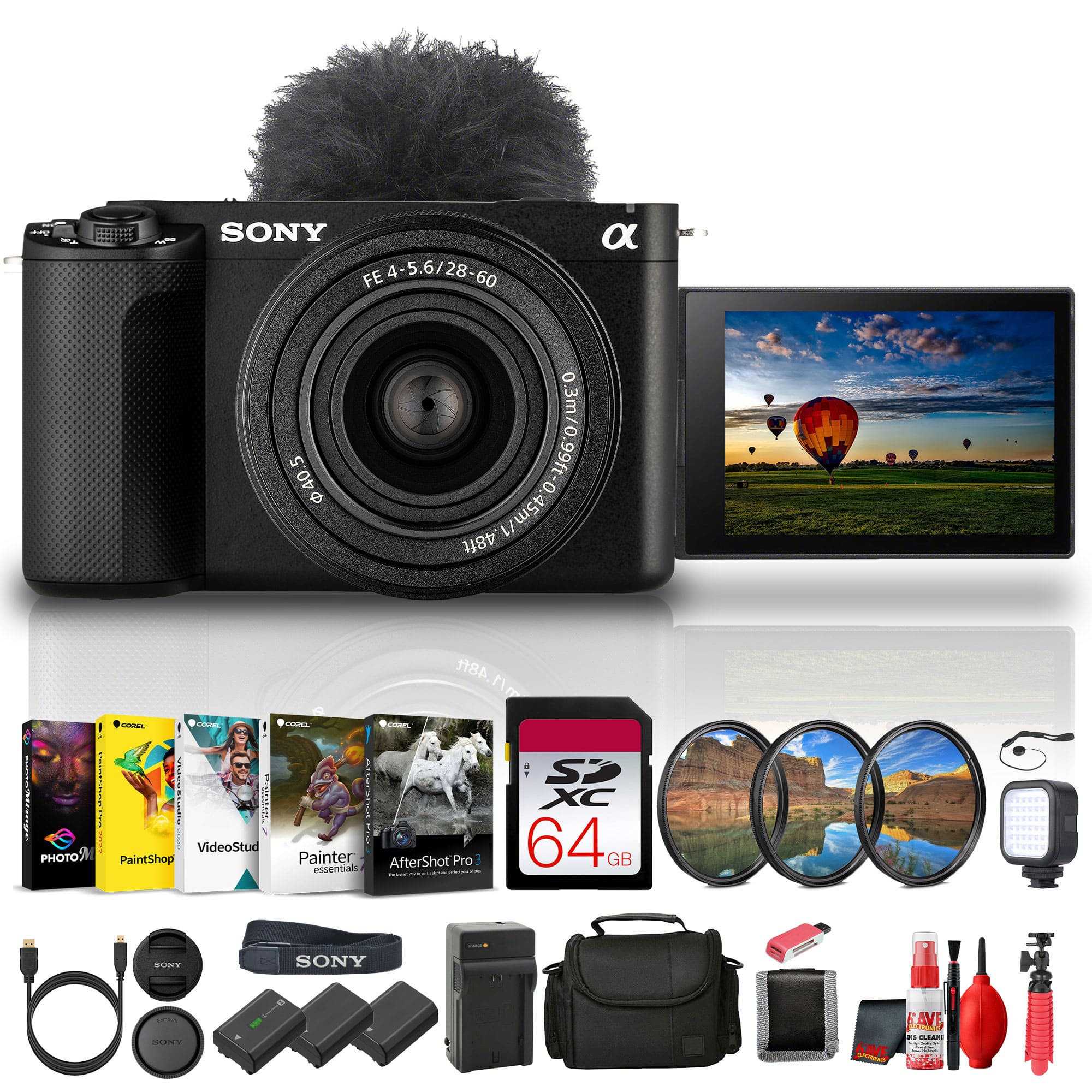 a : I -g SONY FE 4-5.6/28-60 a 5 40.5  ee.ome.o 0- L/ 45m 48ft - na 1 I | : Videsdiaaio Paloter  | VideoStud PHOTO) PaintShop 48ft m/1 - - SP  XC : 64G Painter AfterShot Pro 5 GB essentials SONY SONY SONY FAVE, a ..EN SAVE