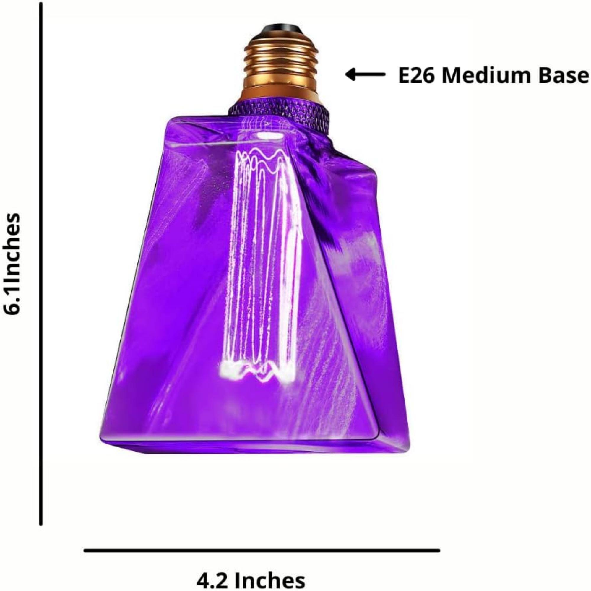 E26 Medium Base, 6.1 Inches, 4.2 Inches