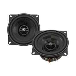 Memphis Car Audio - Memphis PRXP4 4” 2-Way with Point source Tweeter - Black/Gray