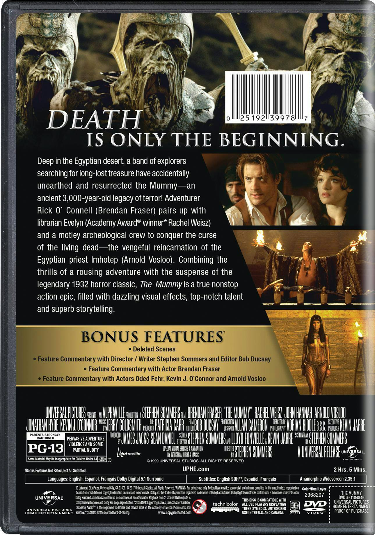 Angle. The Mummy (1999) [DVD].