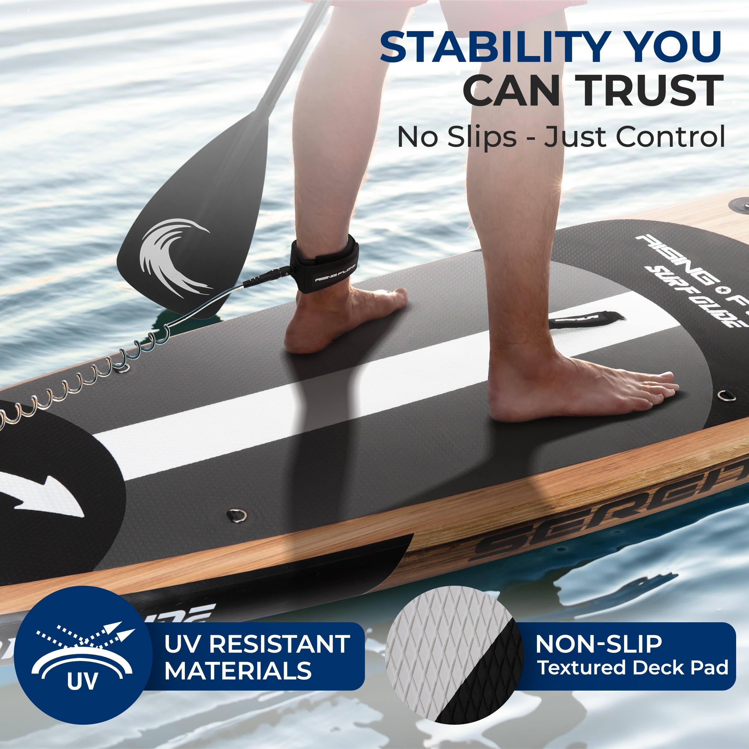 STABILITY YOU CAN TRUST  
No Slips - Just Control  

UV RESISTANT MATERIALS  
NON-SLIP Textured Deck Pad