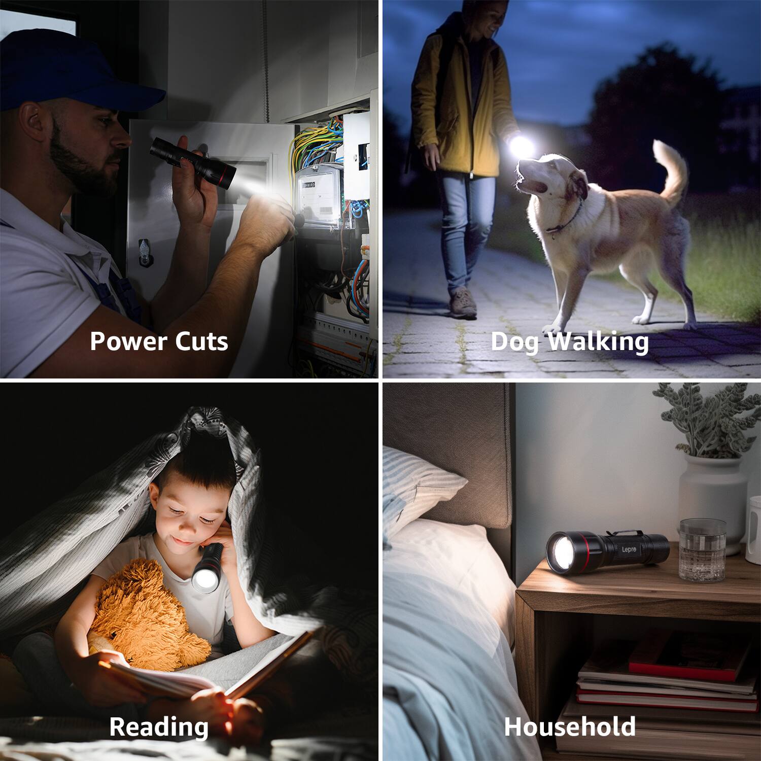 Power Cuts  
Dog Walking  
Reading  
Household