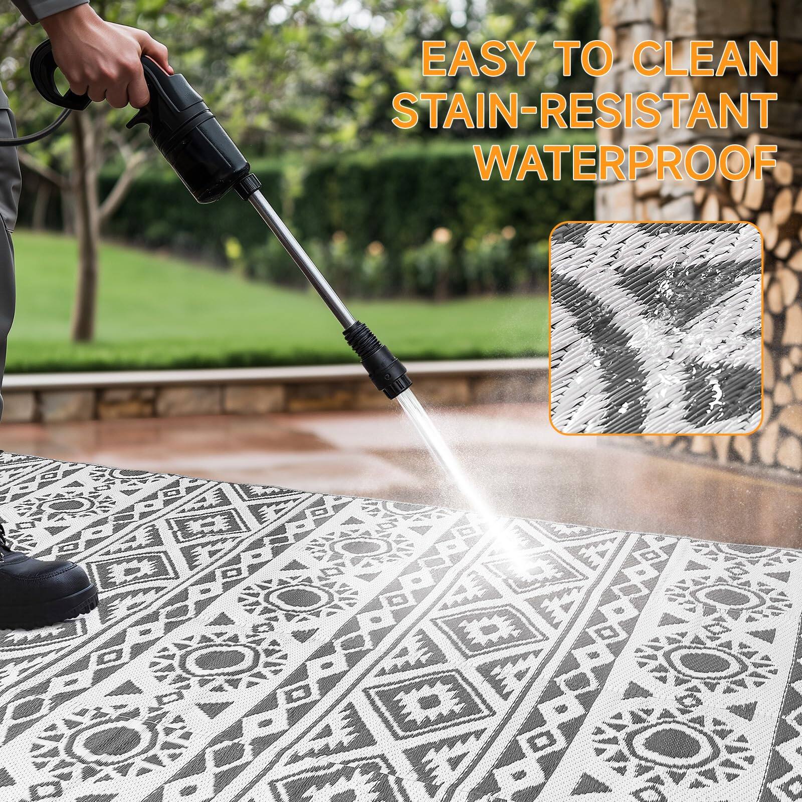 EASY TO CLEAN  
STAIN-RESISTANT  
WATERPROOF