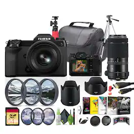 Fujifilm - GFX50S II GF35-70mm Kit - Black