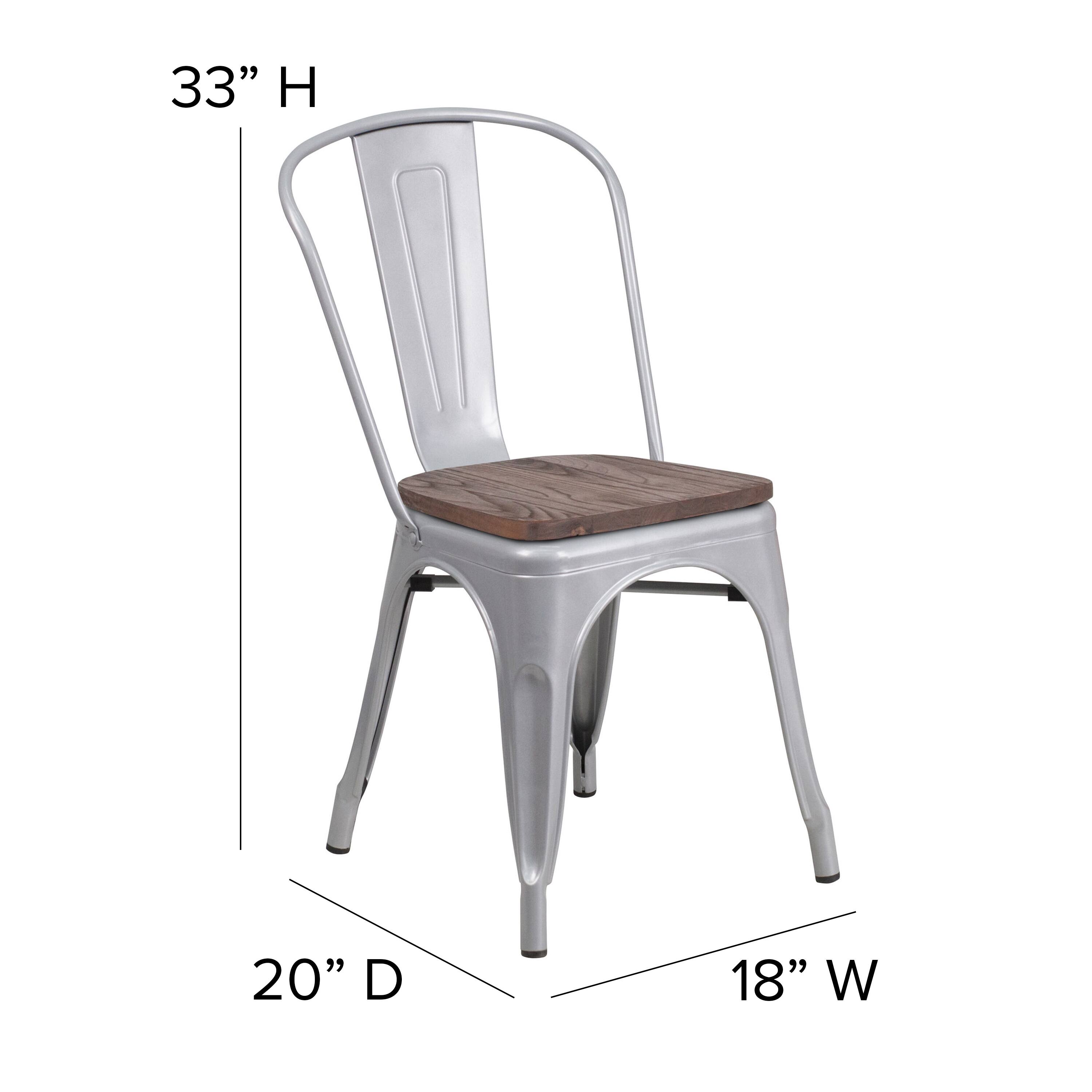 33" H  
20" D  
18" W