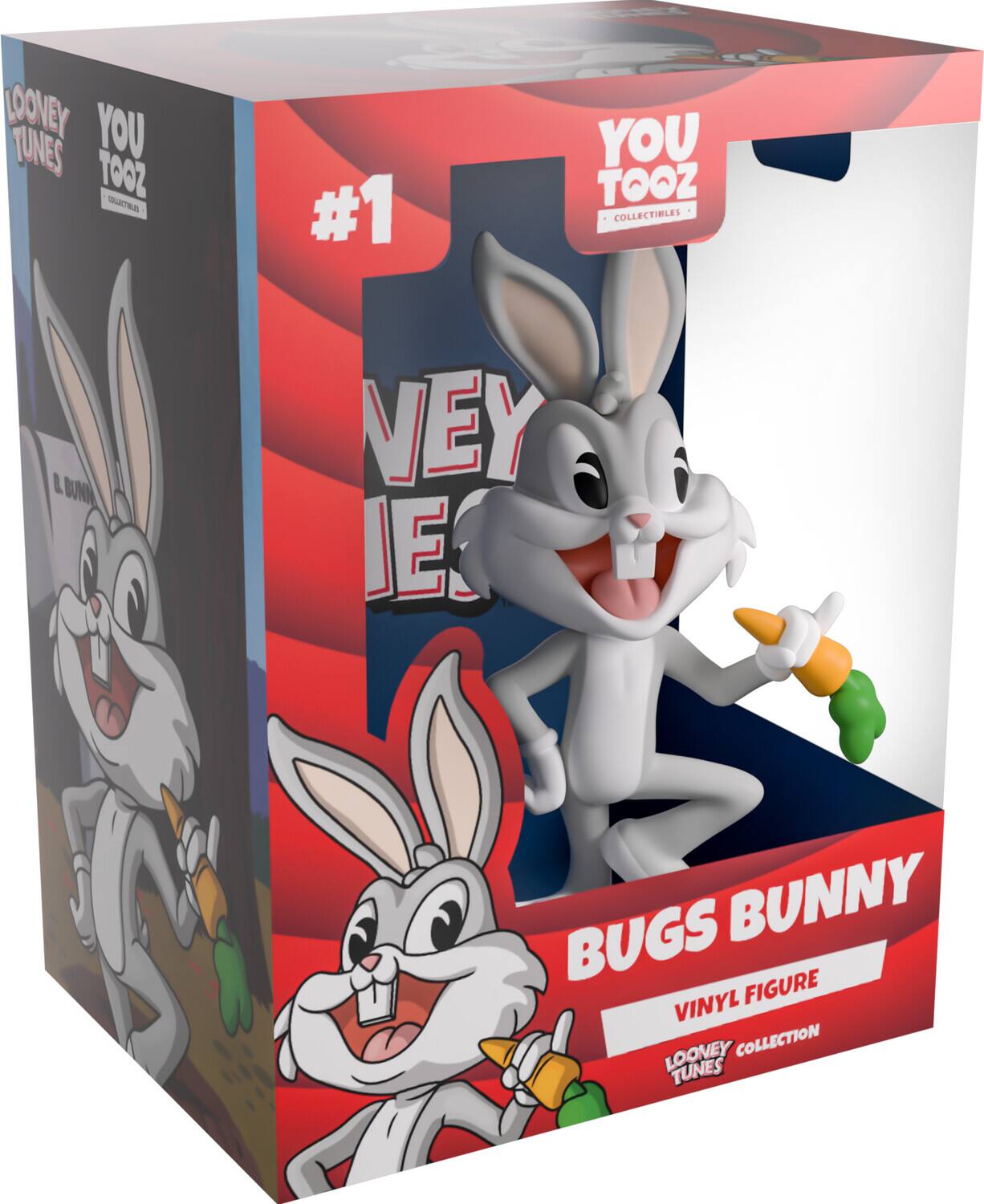 LOONEY TUNES TOOZ ELINTILLED

#1
YOU TOOZ COLLECTIBLES
DUNN
NEY IE Y
BUGS BUNNY VINYL FIGURE LOONEY COLLECTION