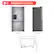 LG Refrigerator Dimensions
- Height (H): 70 1/4"
- Width (W): 35 3/4"
- Depth (D): 29 1/8"
- Clearance (C): 1/8" on each side
- Overall Depth (D): 43 5/8"