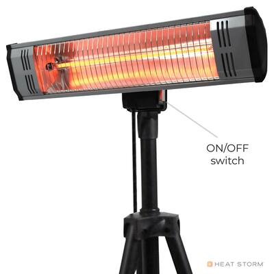 somabito T-HEATER 3点セット Tradesman Infrared 1500 Watt Heater with Tripod – Heat Storm