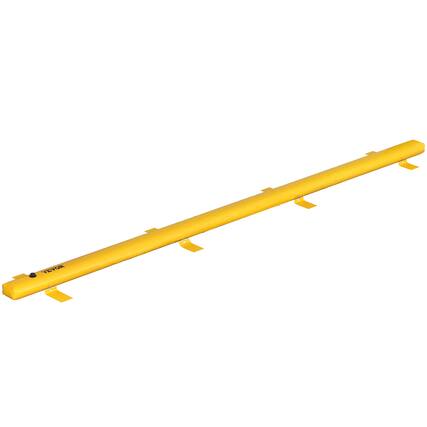 Front. VEVOR - Flood Barrier, 24 ft Length x 6 in Height Sandbag Alternative, Water Barrier for Flooding with Great Waterproof Effect - Yellow.