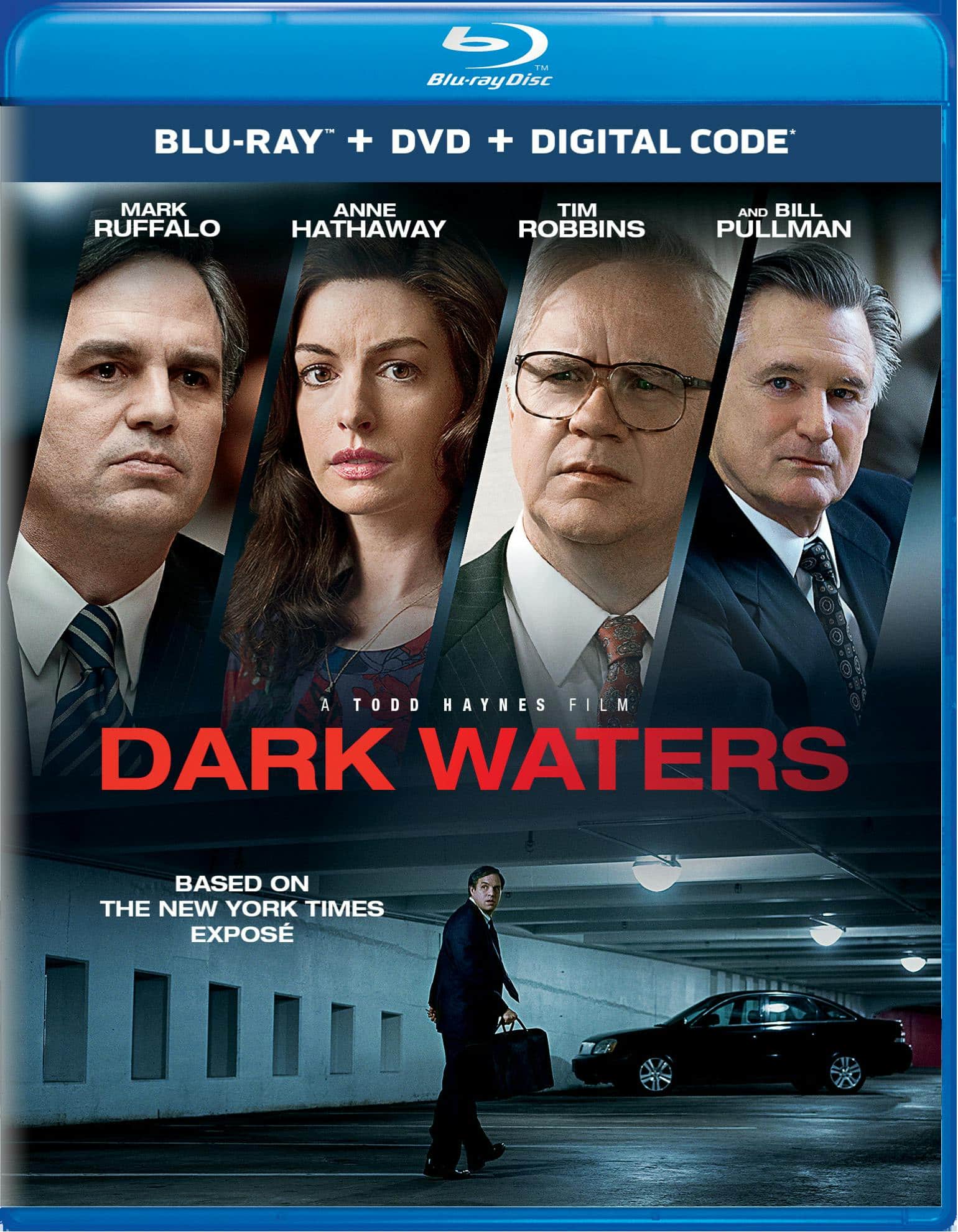 Front. Dark Waters (DVD + Digital) [Blu-ray].