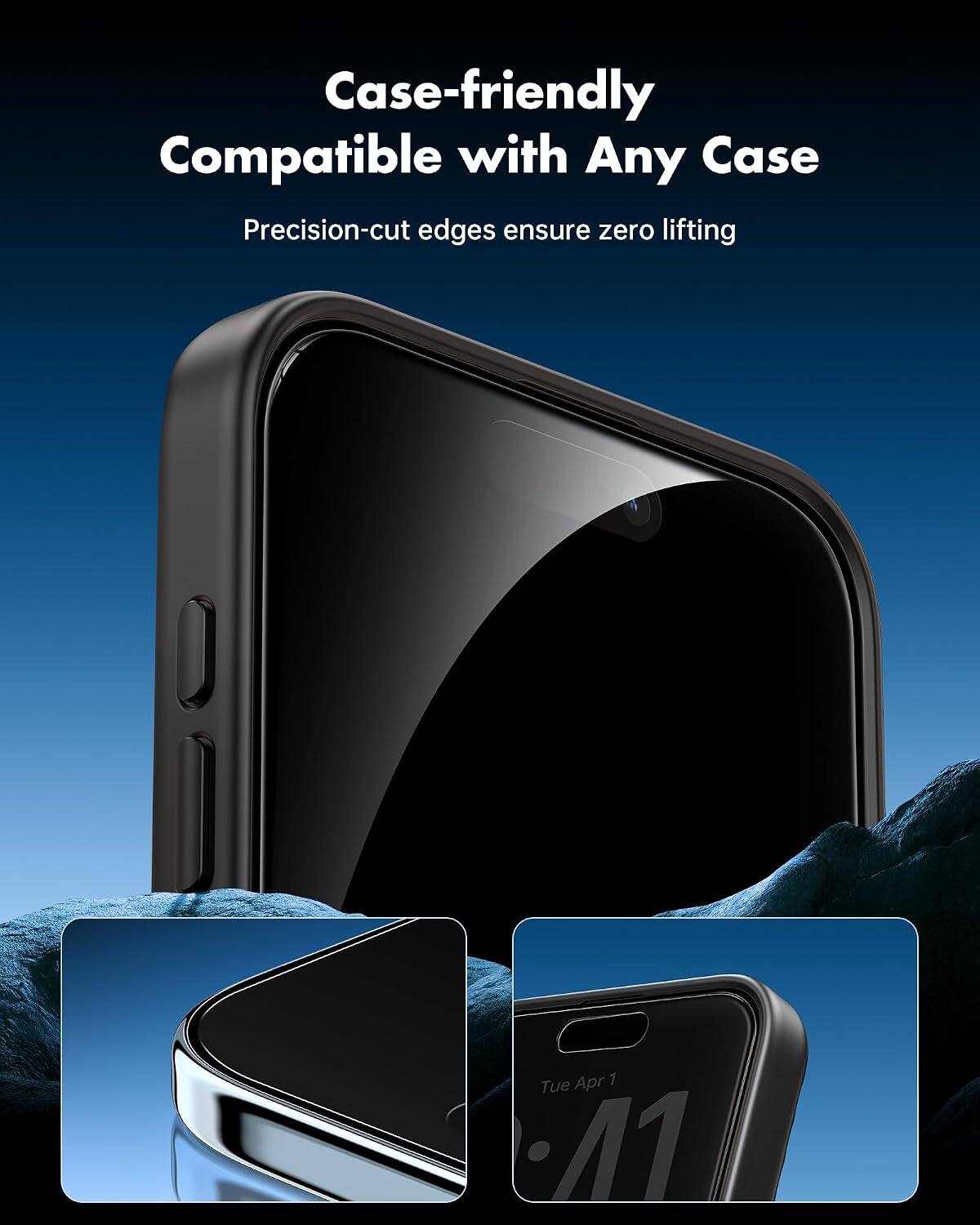 Case-friendly  
Compatible with Any Case  
Precision-cut edges ensure zero lifting  

Apr 1 Tue 41