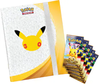 pokemon celebrations card sleeves Pokmon TCG 30th Celebration Full Product Lineup Revealed Store Your Cards in Style Pokmon Trading Card Game: 30th