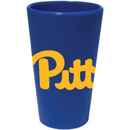 WinCraft - Pitt Panthers 16oz. Silicone Pint Glass - Multicolor