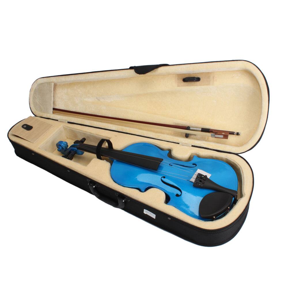 Angle. Winado - Violin for Beginners Students, Acoustic Violins 4/4, Full Size Fiddle Kit with Case, Bow, Rosin For Beginner.