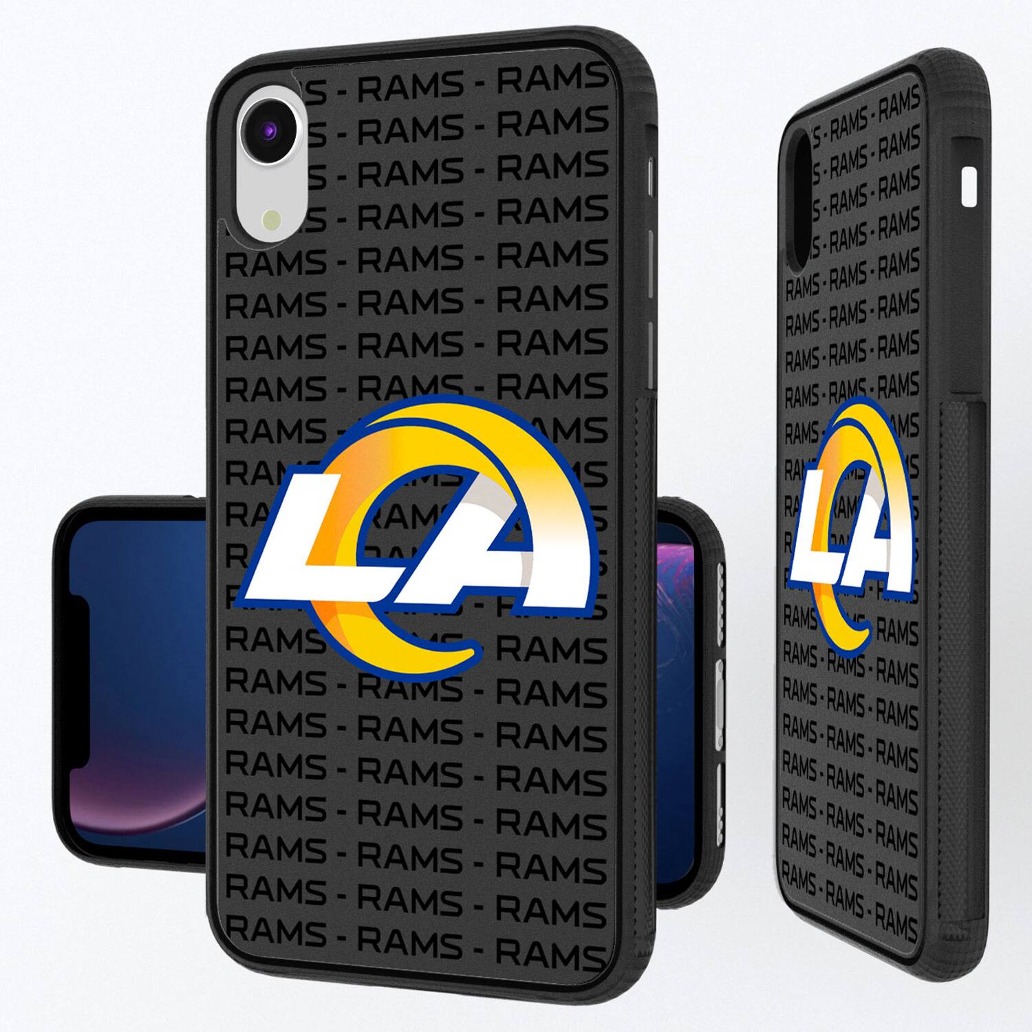 Keyscaper - NFL - Los Angeles Rams iPhone Text Backdrop Design Bump Case - 13 mini - Multicolor price history on PriceWatchPro