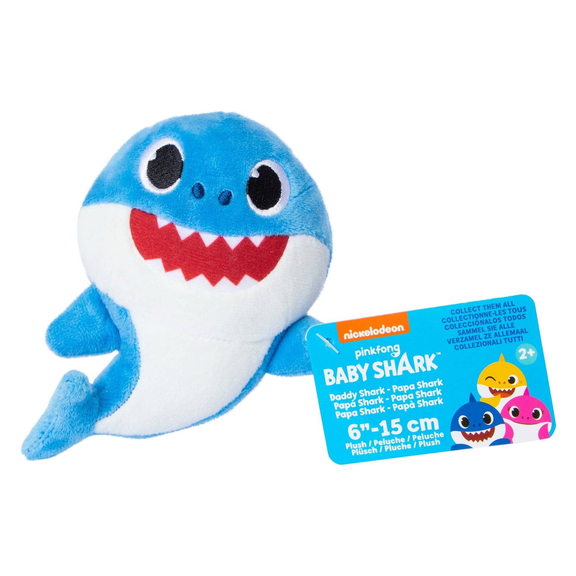 Collect them all: Collectionne-les tous / Coleccionalos todos / Sie alle sammeln / Verzamel ze allemaal / Tutti collezionali

Nickelodeon

Pinkfong

Baby Shark

Daddy Shark - Papa Shark

6"-15 cm

Peluche / Peluche / Plush / Pluche / Plush / Plsch