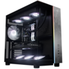 Front. Andromeda Insights - AI 50 Quasar V3 Gaming PC RTX 5090 32GB | Ryzen 7 9800X3D 4.7 GHz (5.2 GHz Turbo) | 32GB DDR5 6000MHz | 2TB Gen4 SSD - Black.