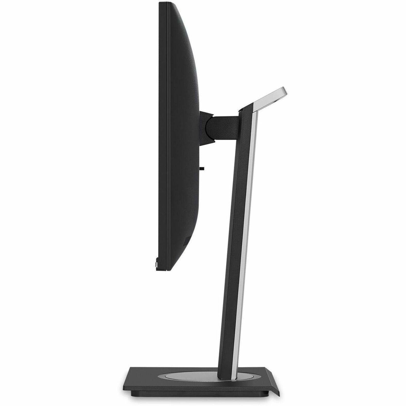 Left. ViewSonic - DFS VG245 24" IPS LCD FHD Monitor (USB-C, HDMI, DP) - Black.