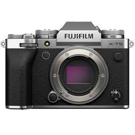 Bundle - Fujifilm - X-T5 Mirrorless Camera, Silver