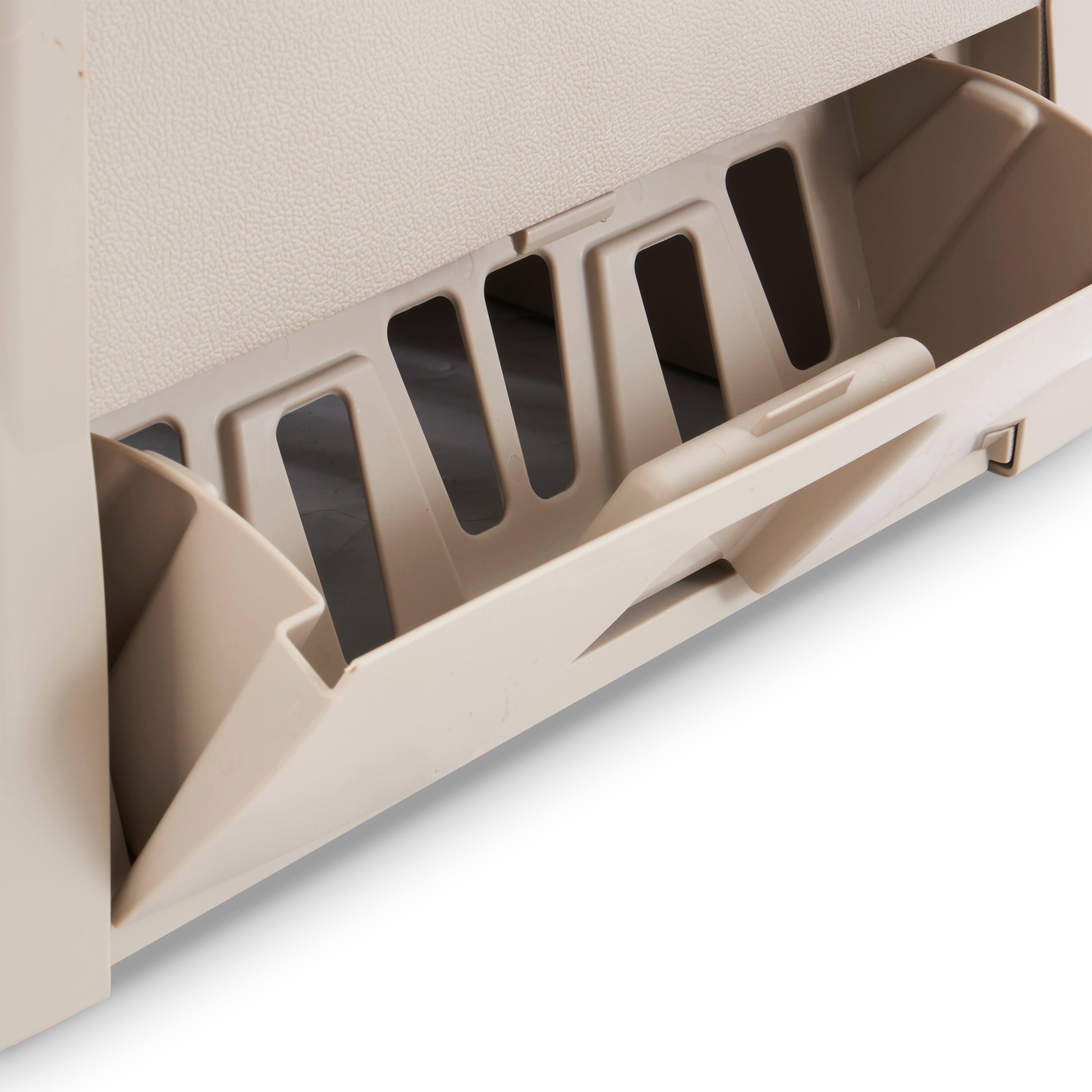 Alt View 8. Suncast - Suncast 100-Ft. Powerwind Automatic Rewind Hose Reel, Light Taupe (2 Pack).