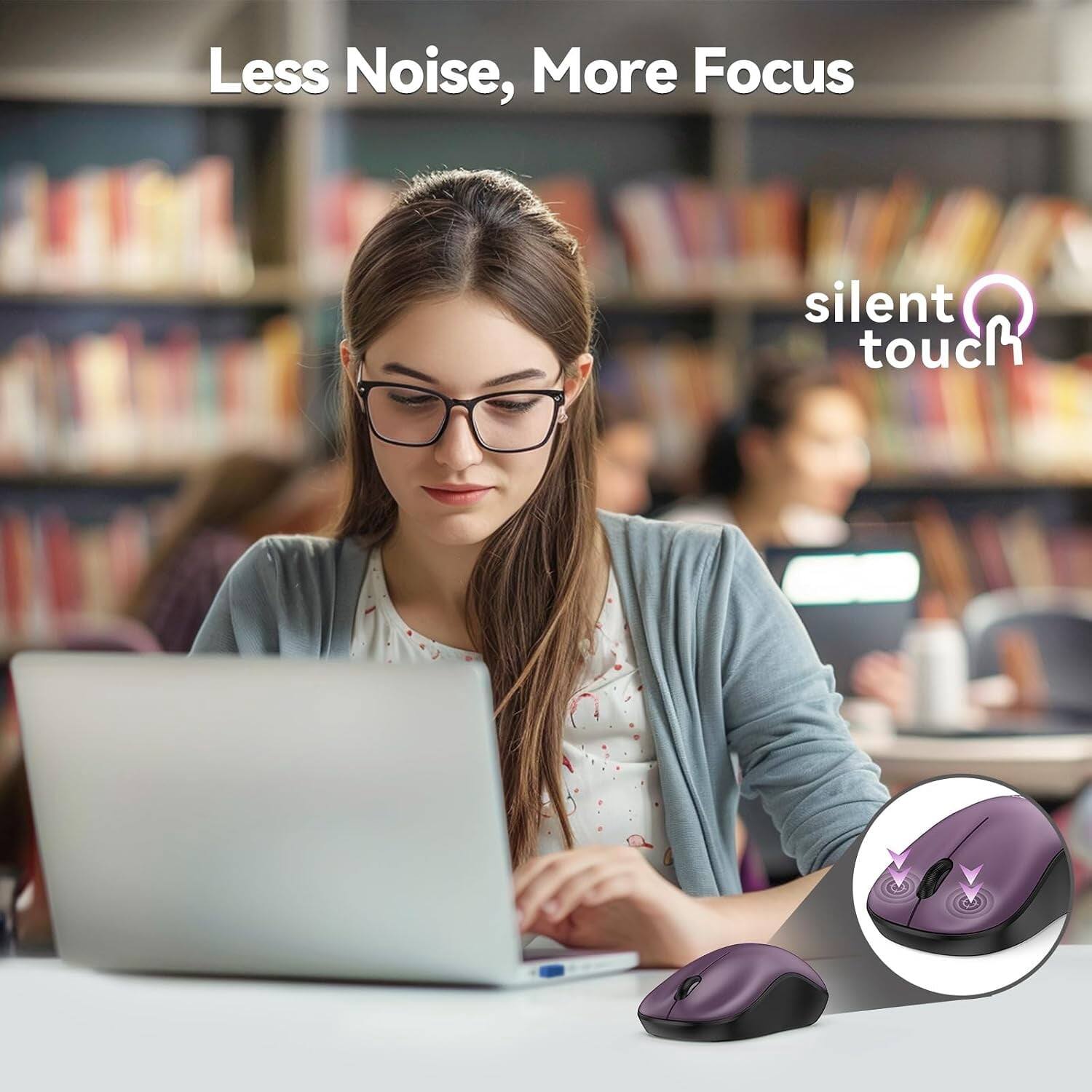 Less Noise, More Focus

silent touch