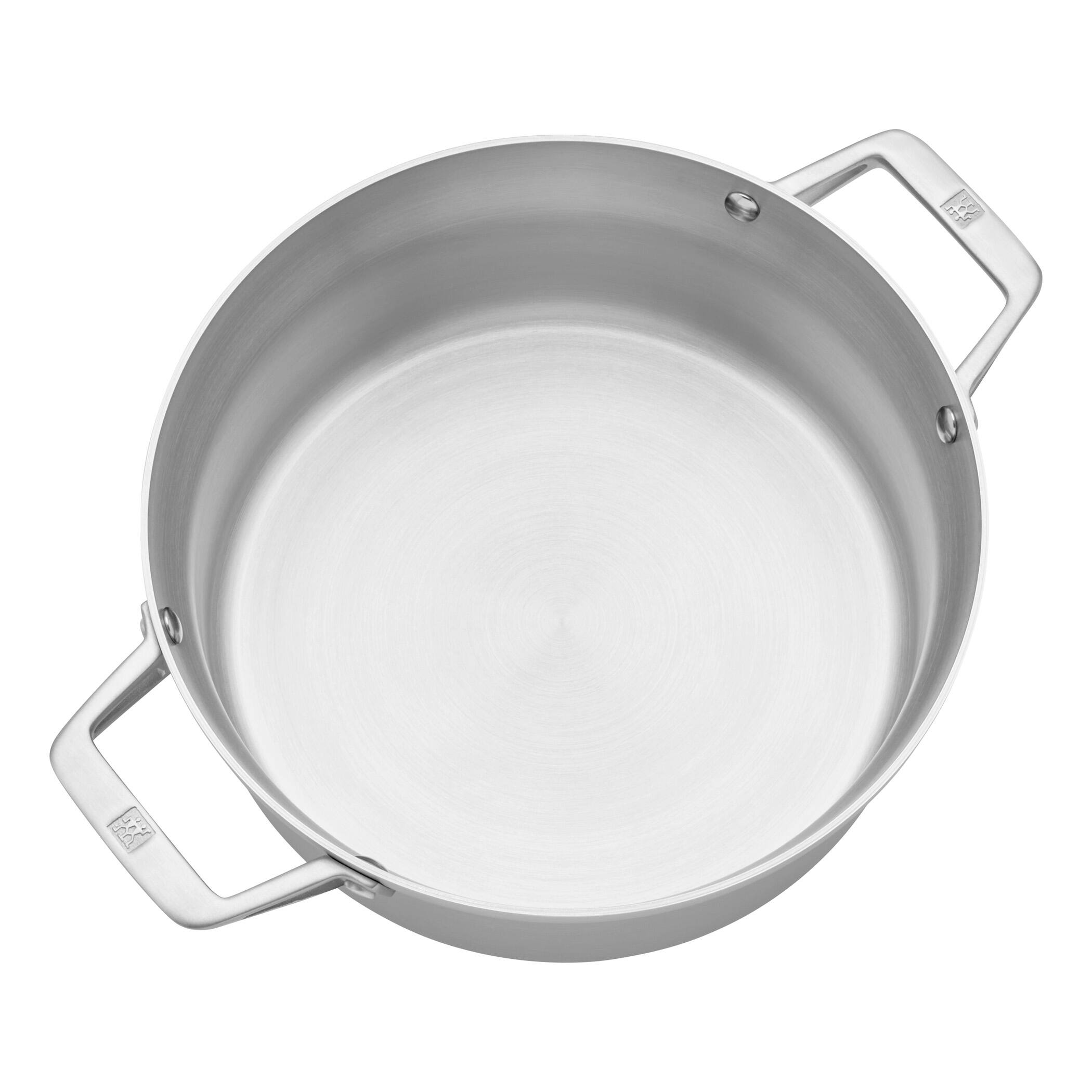 Alt View 1. ZWILLING - ZWILLING Motion Stainless Steel 5-qt Stainless Steel  Dutch Oven with Lid - Stainless Steel.